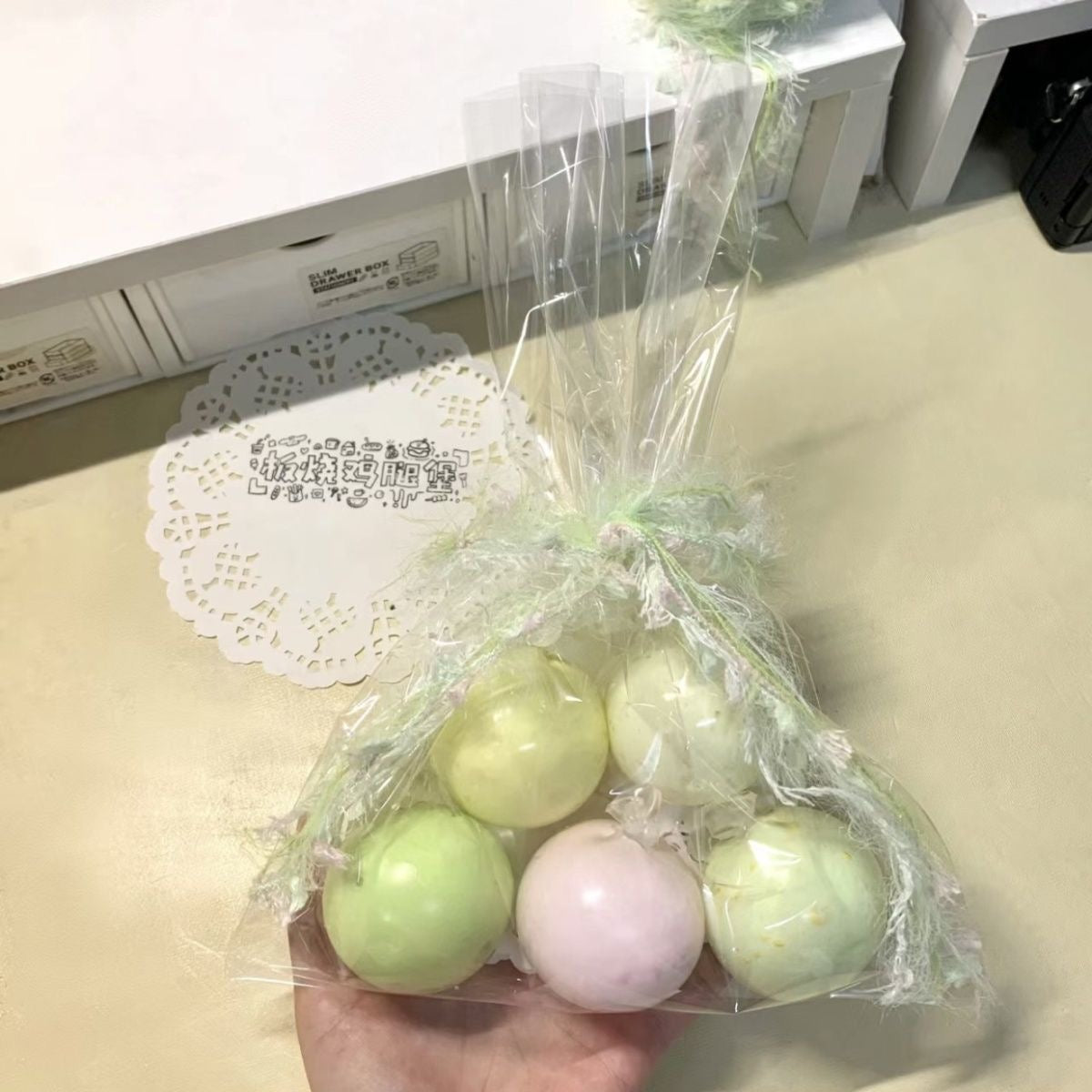 5pcs 4cm Mini Handmade Stress Balls