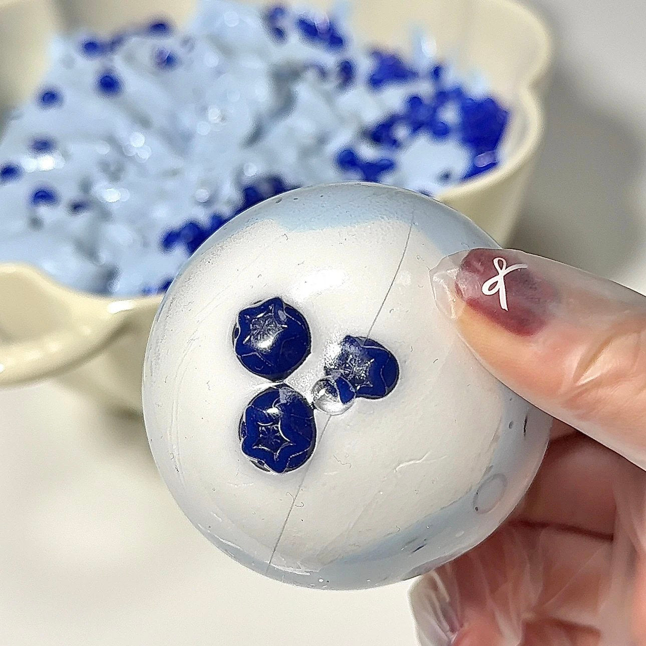 Blueberry Handmade Stress Ball
