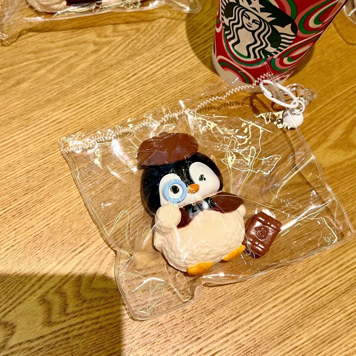 Handmade Cute Penguin Taba Squishy Toy