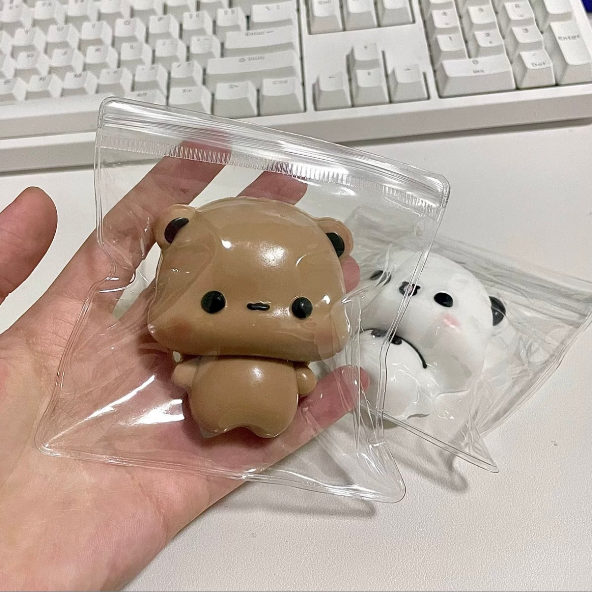 Handmade Silicone Puppy Taba Squishy Toy