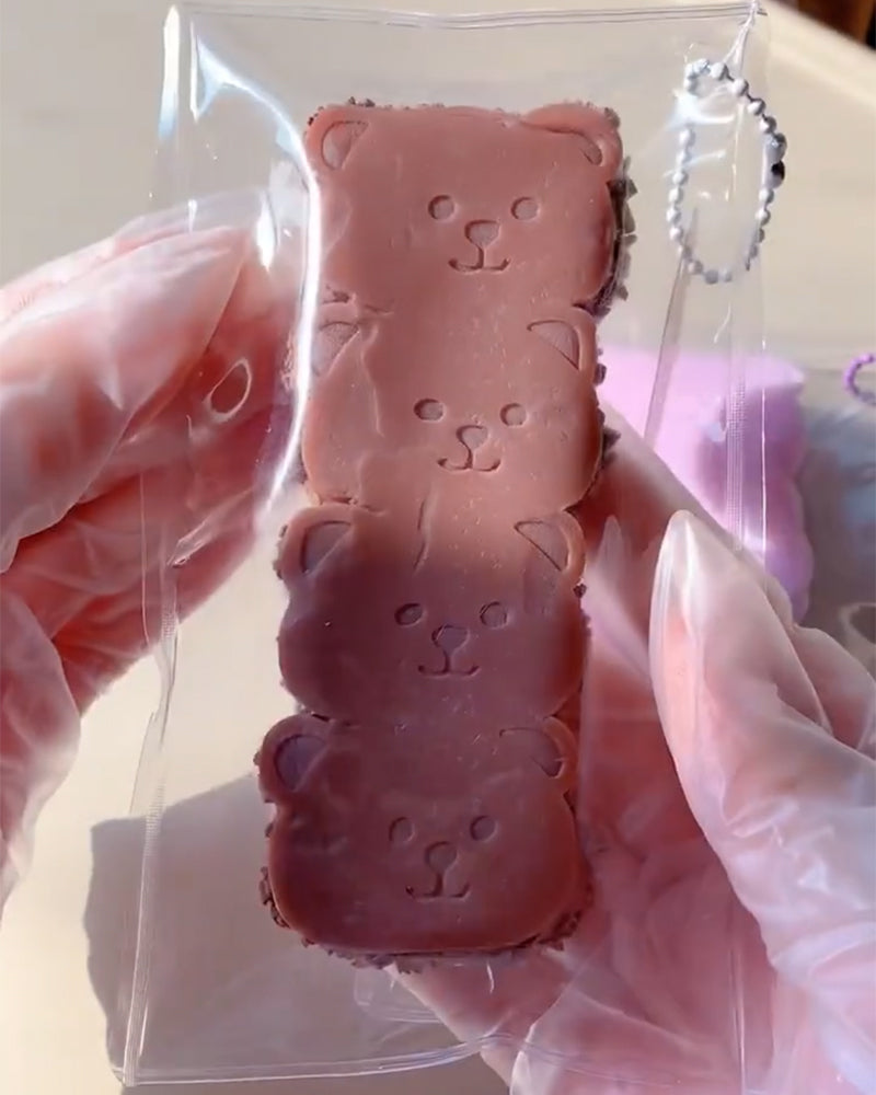 Teddy Bear Silicone Stress Relief Taba Squishy Toy