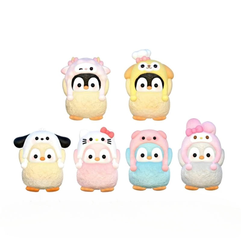 Penguins Mold Silicone Squishy Mold