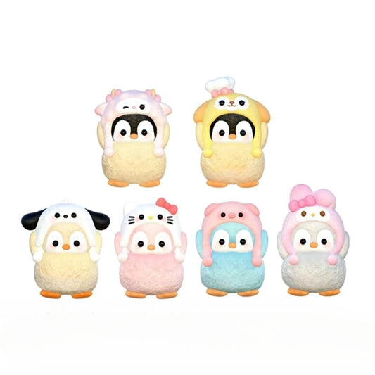 Penguins Mold Silicone Squishy Mold