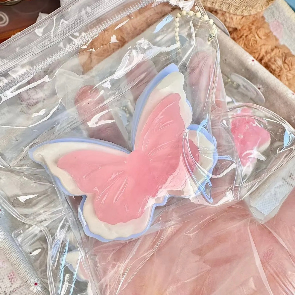 Handmade Silicone Butterfly Taba Squishy Toy