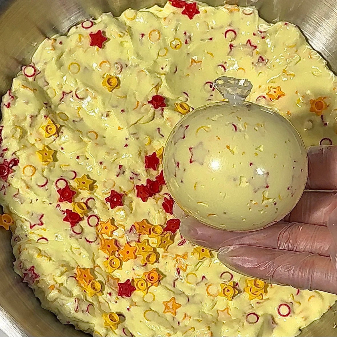 Yellow Star Handmade Stress Balls