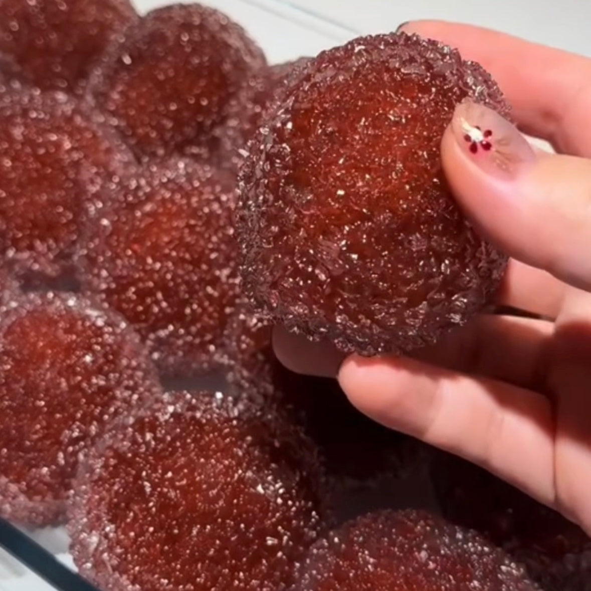 Red Bayberry Handmade Stress Balls