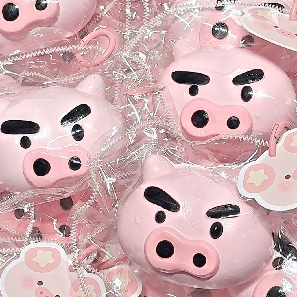 Pink Pig Taba Squishy Toy