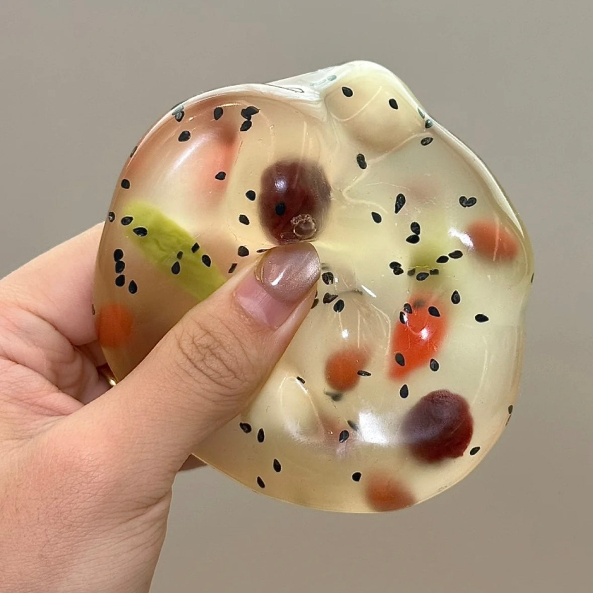 Vegetarian Food Coconut Oil Soap Base Handmade Stress Balls