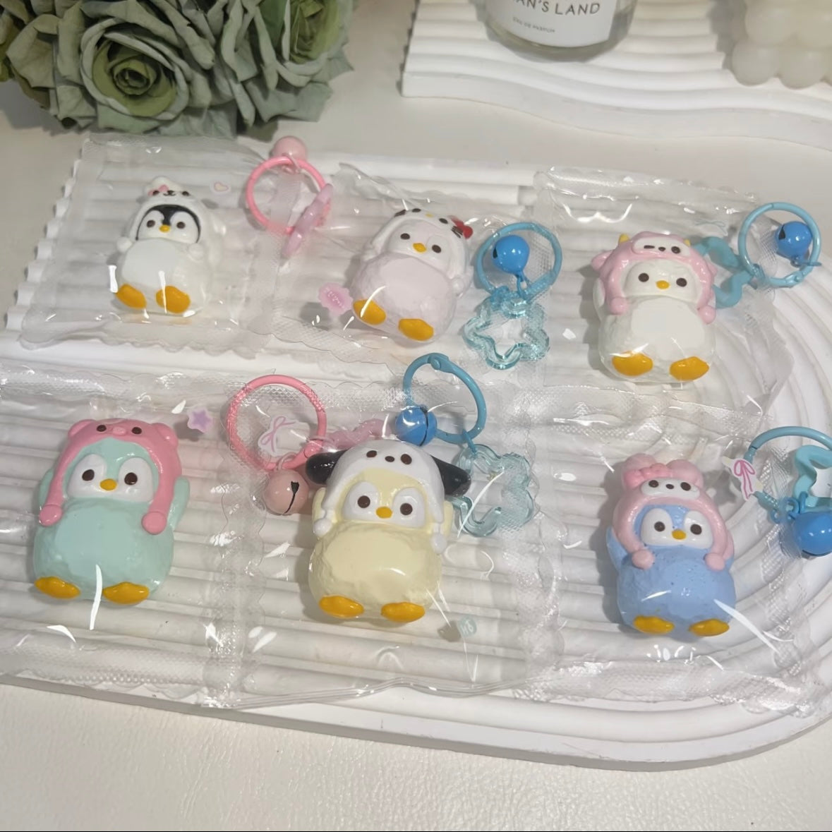 Handmade Mini Penguin Taba Squishy Toy