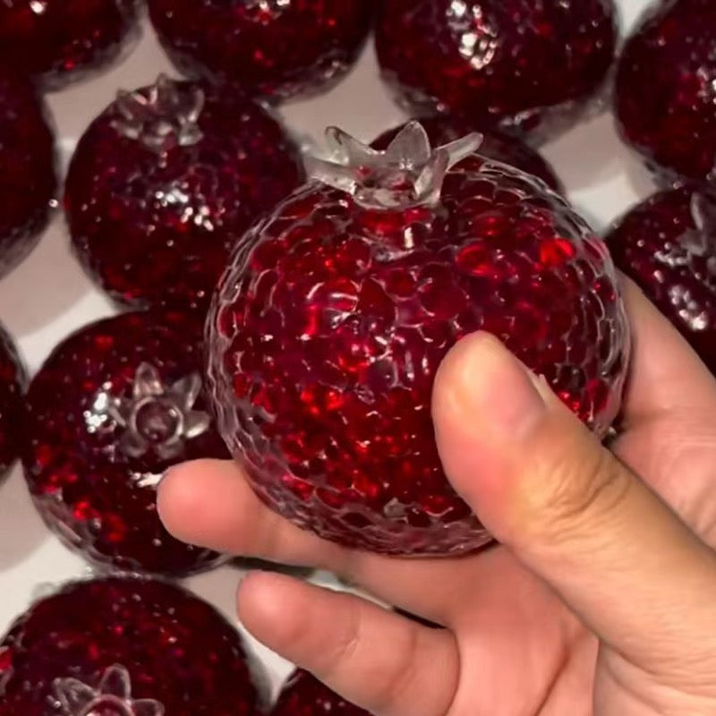 Garnet Red Handmade Stress Balls