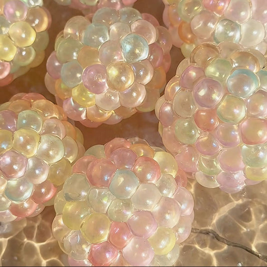 Color Shifting Beads Handmade Stress Balls