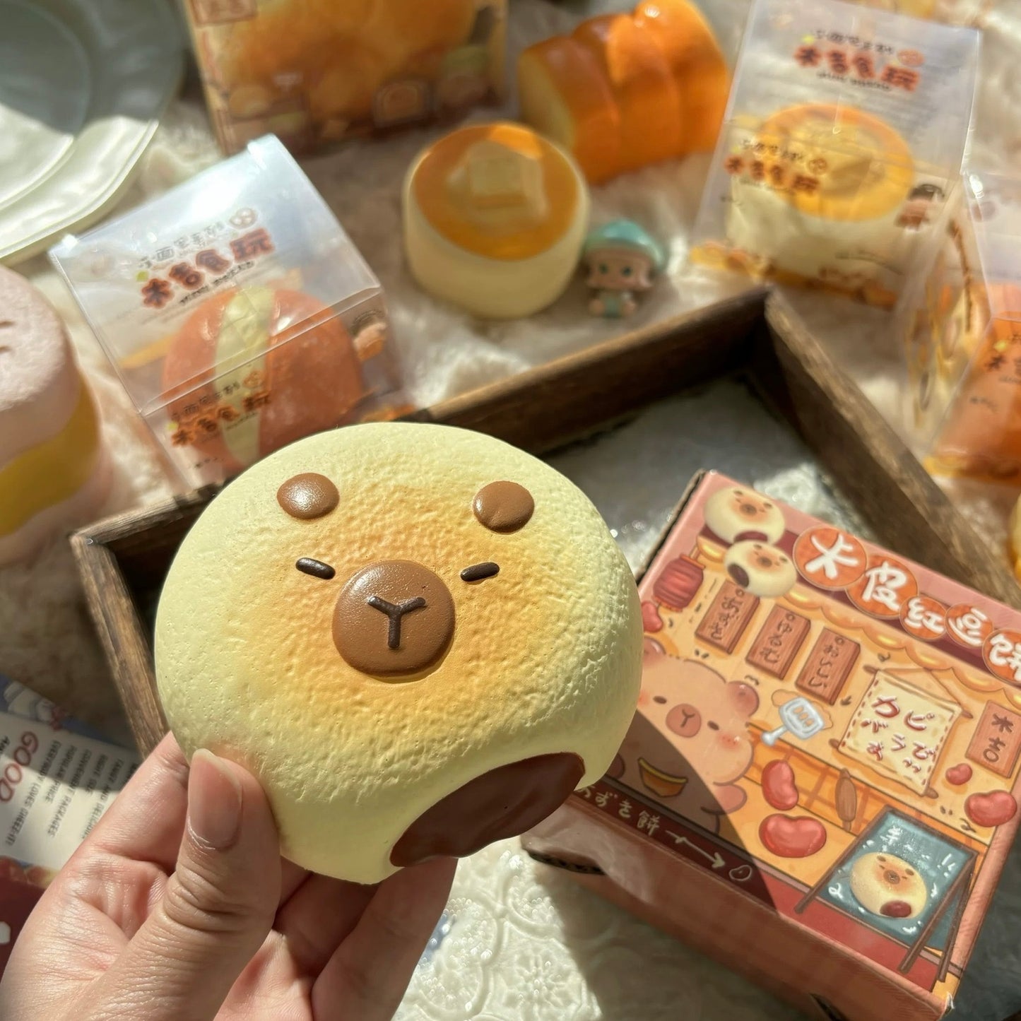 Slow Rising Squishy Capybara Stress Relief Decompression Toy
