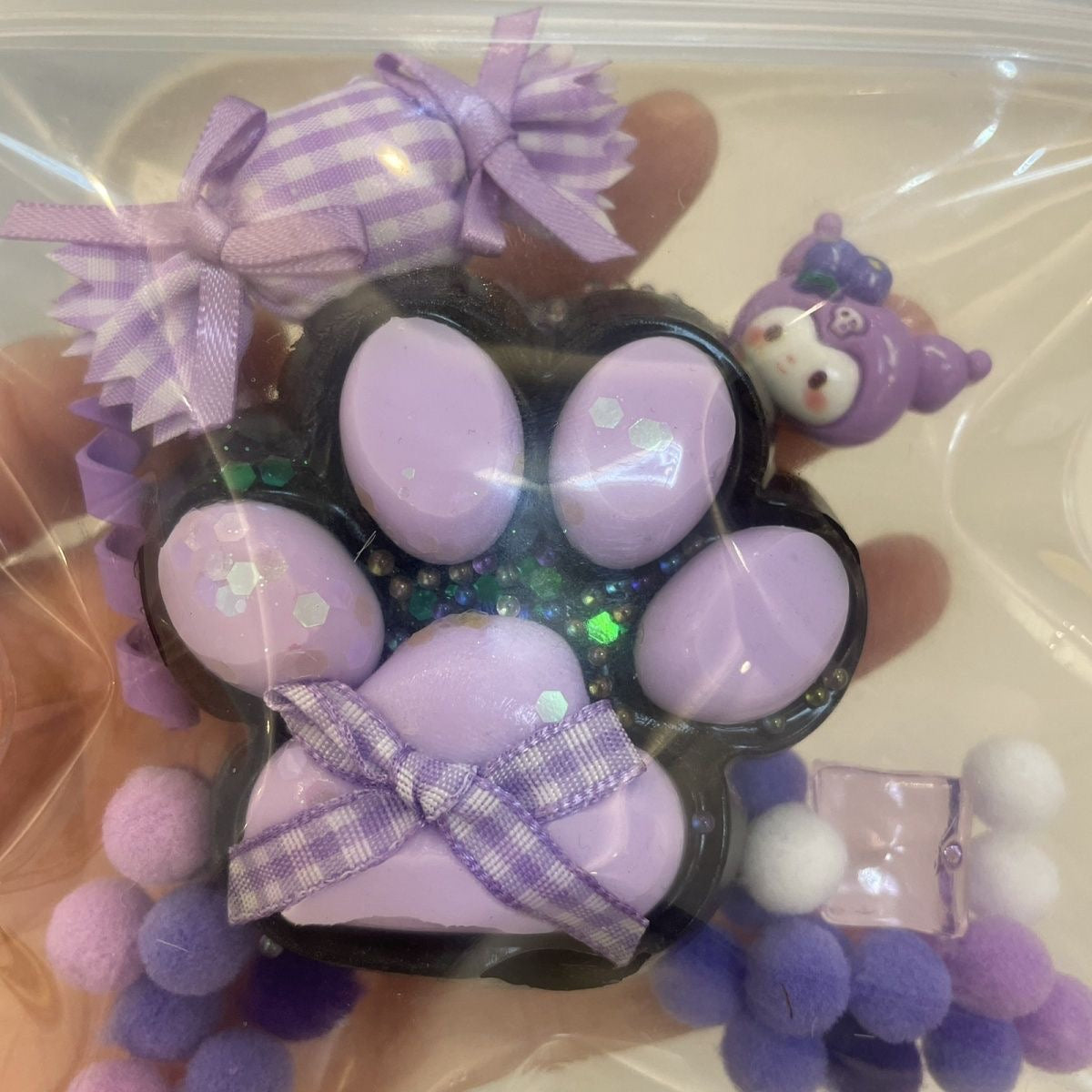 Handmade Silicone Cat's Paw Taba Squishy Toy