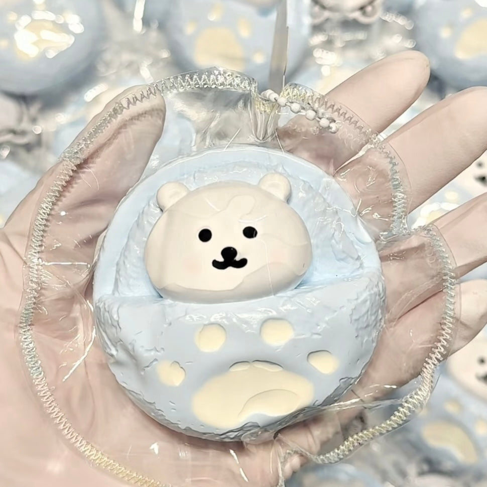 Sleeping Little Bear Taba Squishy Toy