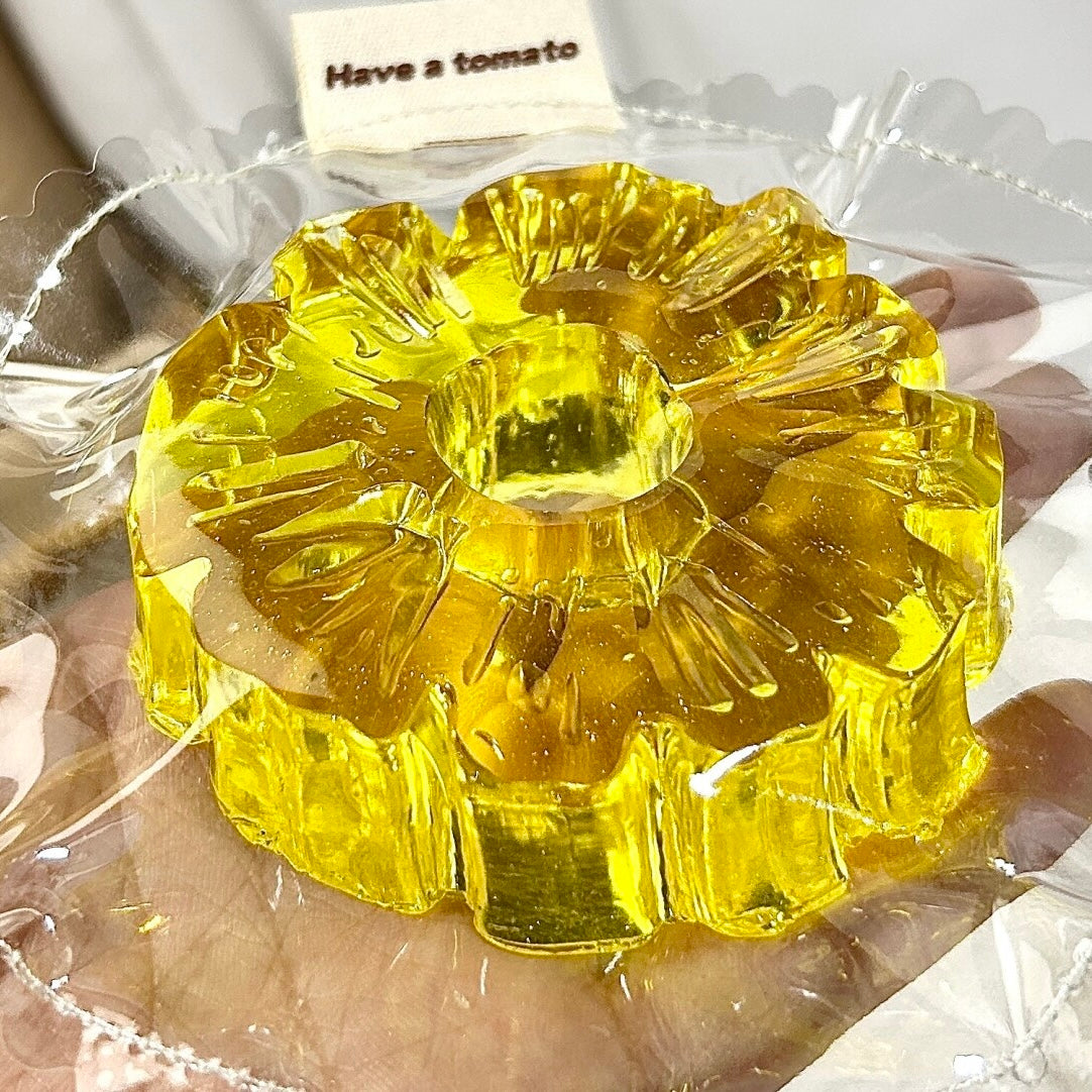 Handmade Transparent Pineapple Slices Taba Squishy Toy