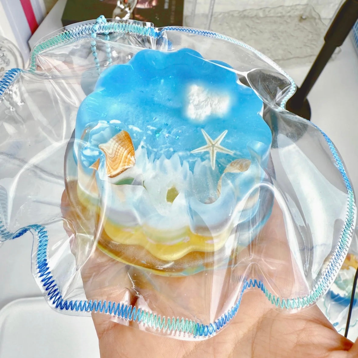 Transparent The Undersea World Taba Squishy Toy