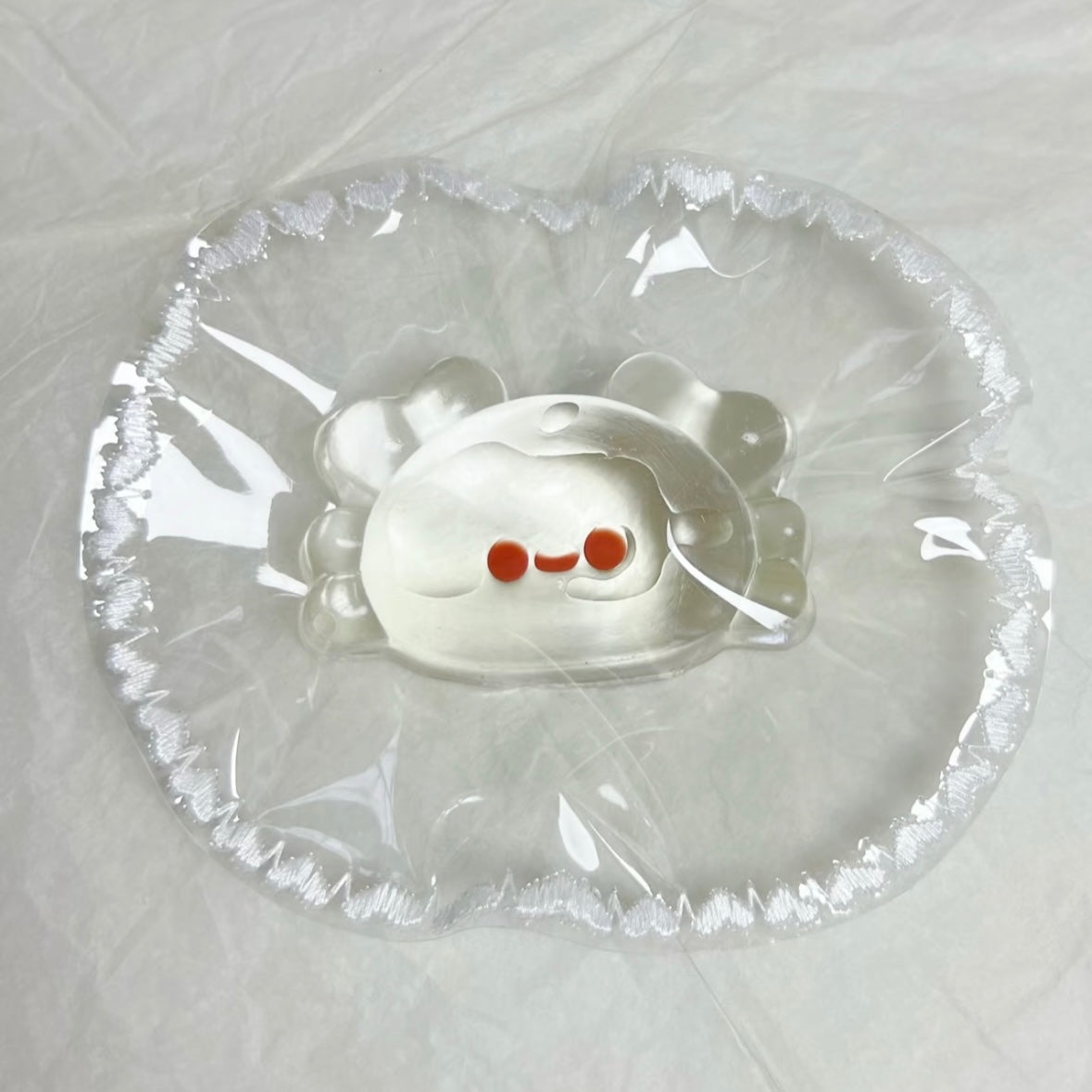 Handmade Transparen Octopus / Squid,/ Crab Taba Squishy Toy