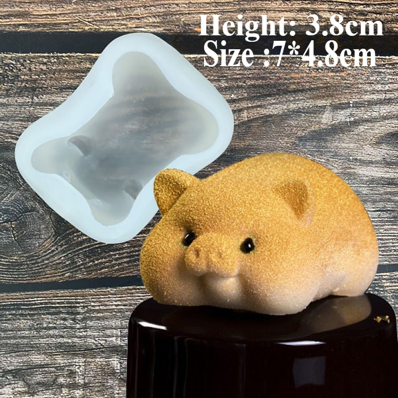 Pig Mold Silicone Squishy Mold