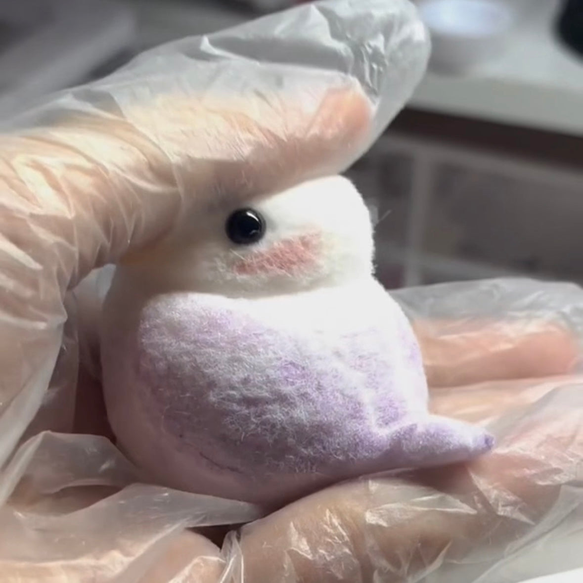 Handmade Parrots Taba Squishy Toy