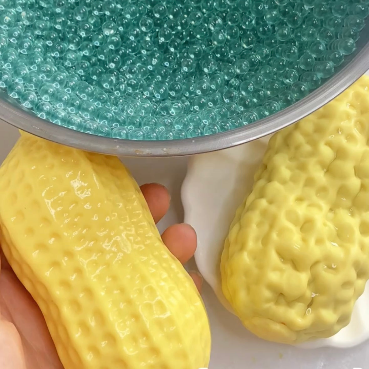 Handmade Beads Peanut Stress Ball