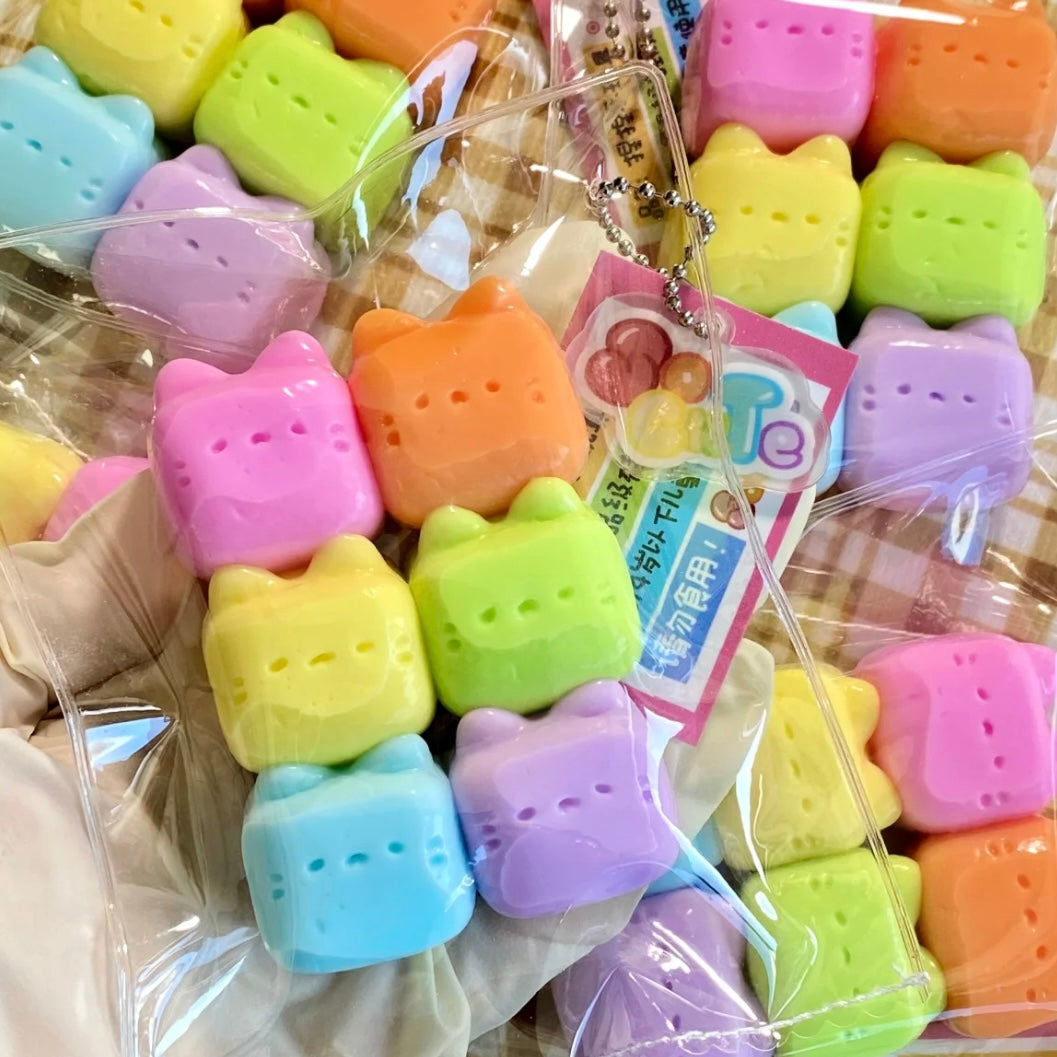 6pcs Handmade Marshmallow Taba Squishy Toy