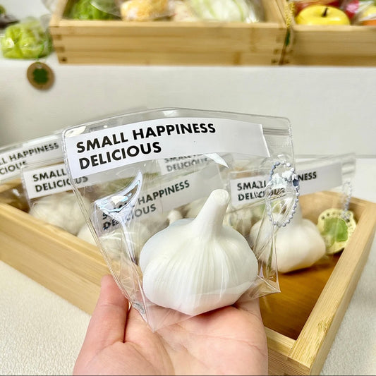 Handmade Garlic Taba Squishy Toy
