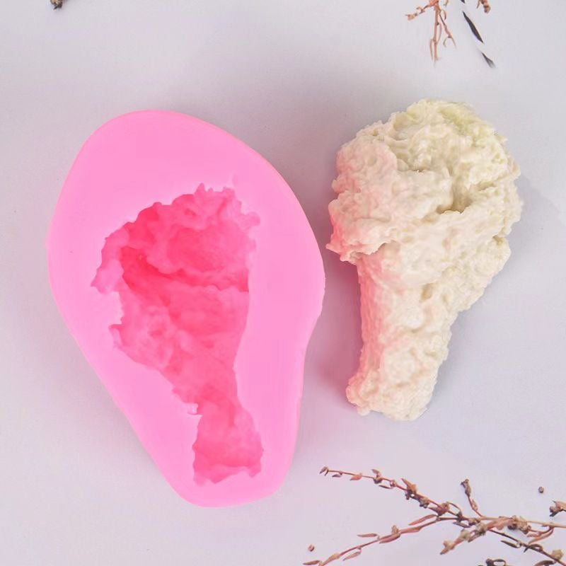 Leg of Chicken Mold Silicone Squishy Mold