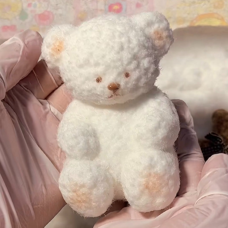 Handmade Teddy Bear Stress Relief Taba Squishy Toy - Christmas Series