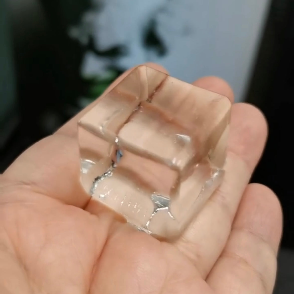 Handmade Transparent Cube Ice Squishy Toy (20g/Cube Ice)