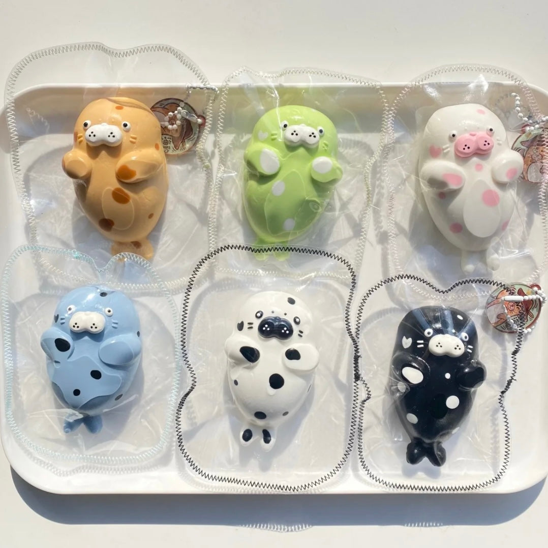 Handmade Baby Seal Taba Squishy Toy