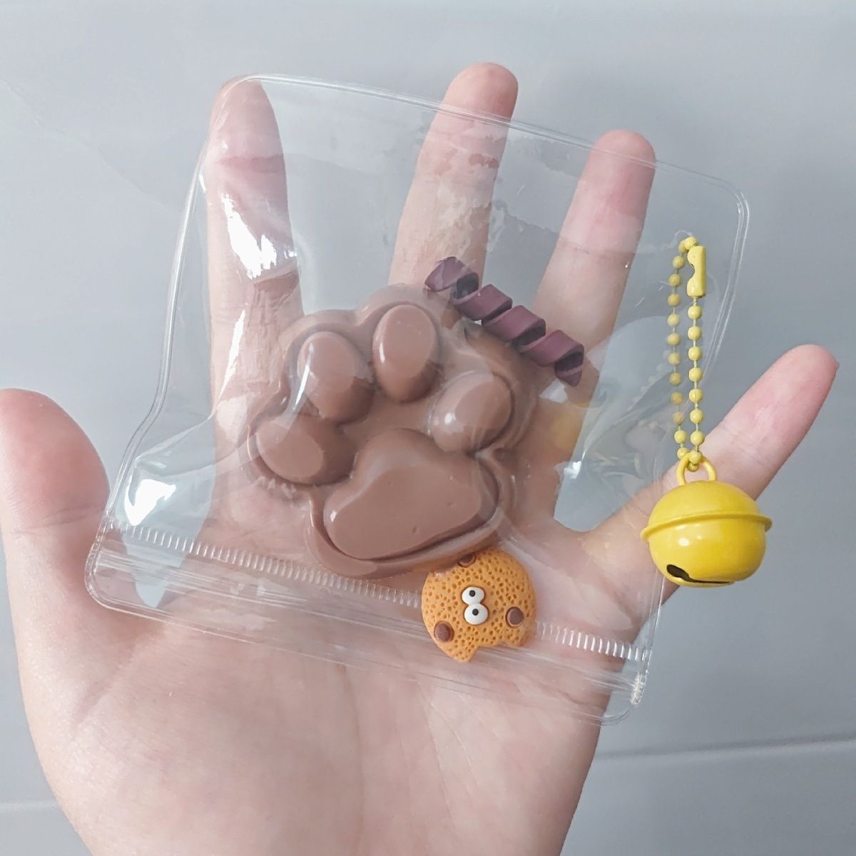 Handmade Chocolate Catpaws Taba Squishy Toy