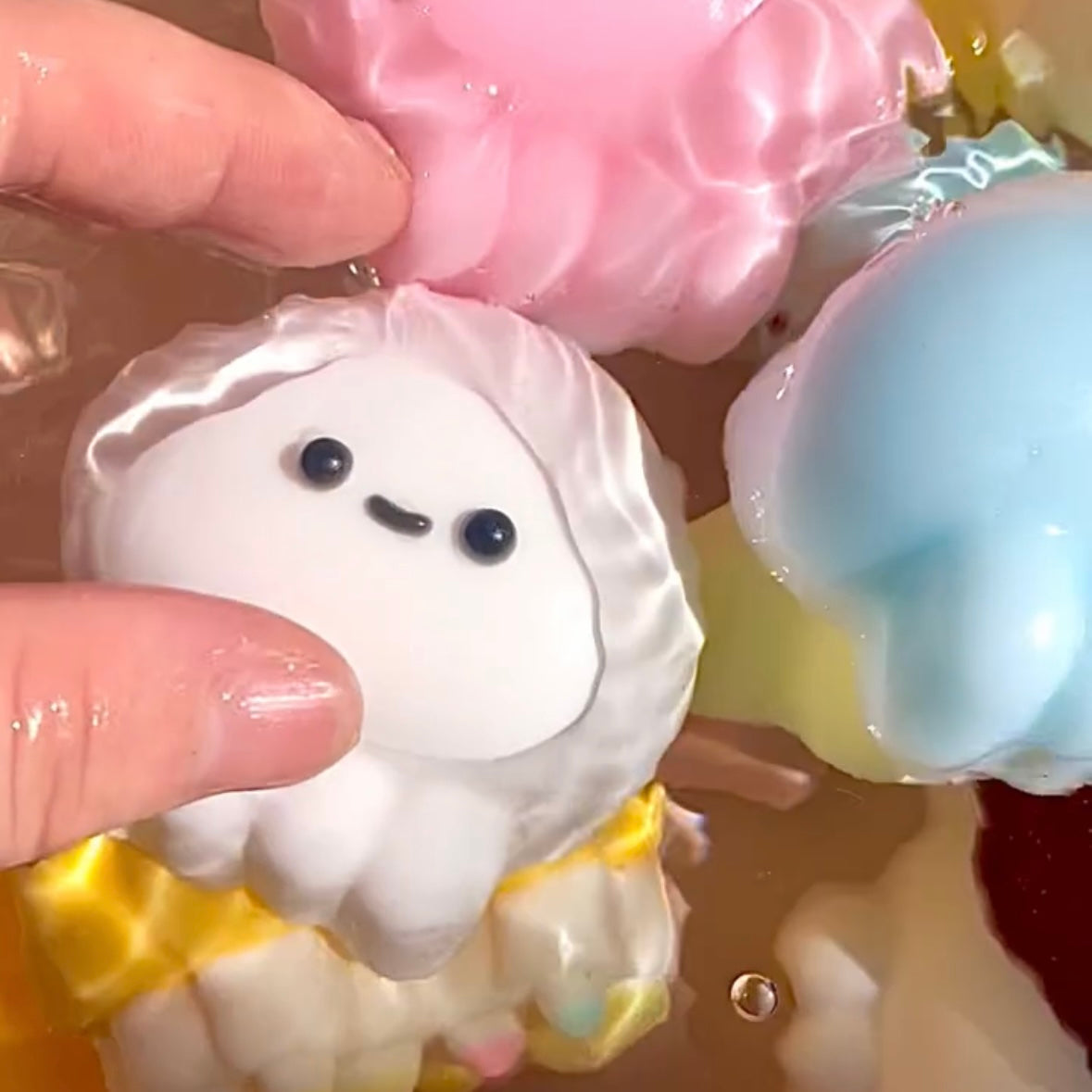 60g Handmade Octopus Taba Squishy Toy