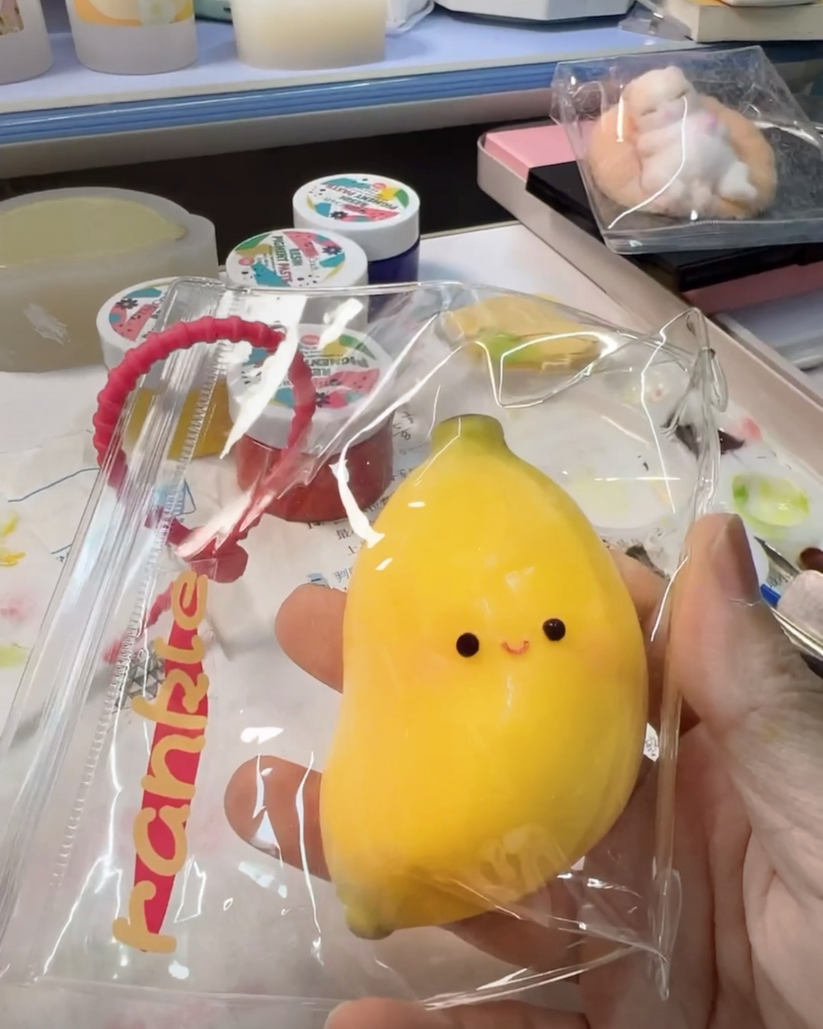 Handmade Banana Squishy Stress Relief Taba Squishy Toy