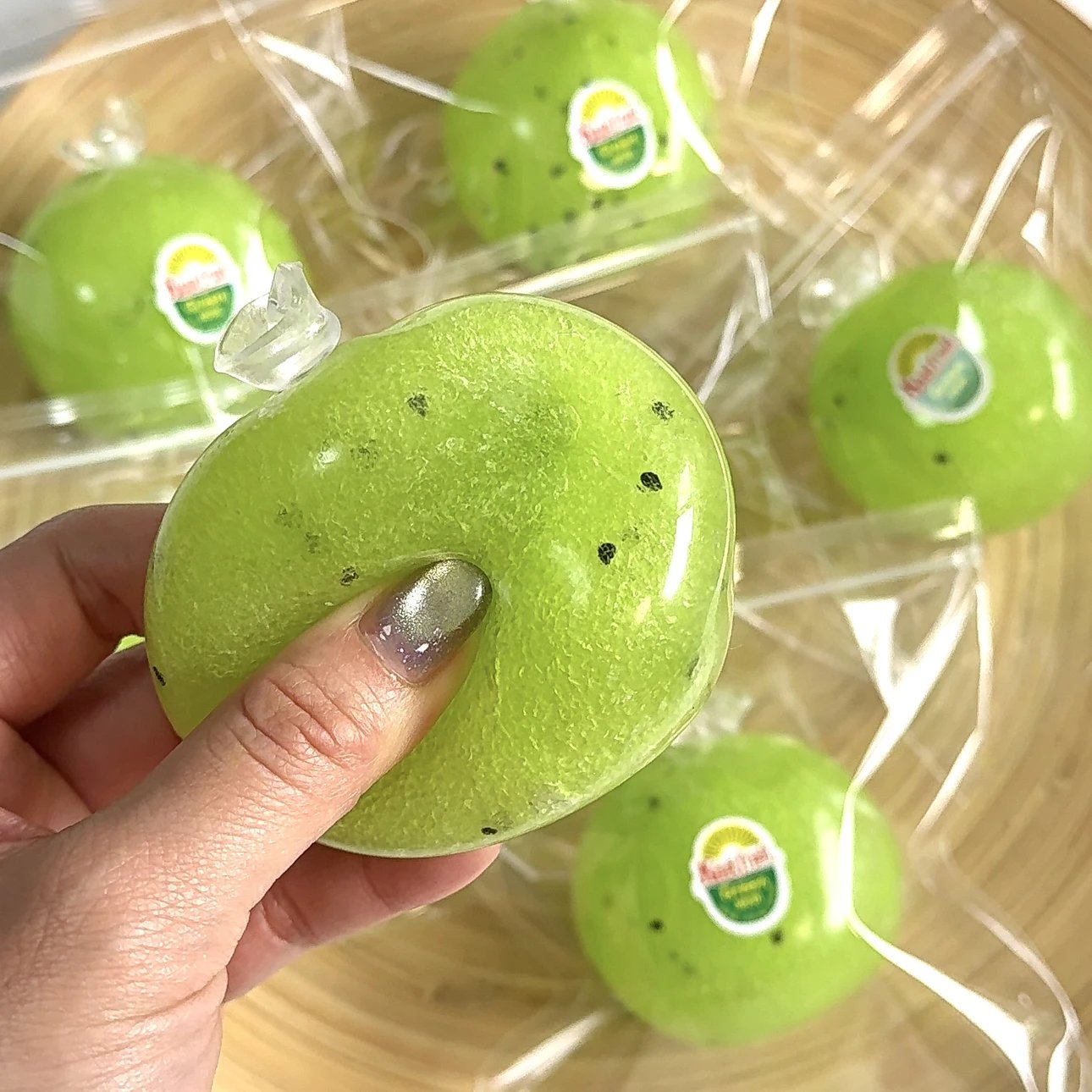 Kiwi Fruit Handmade Stress Ball