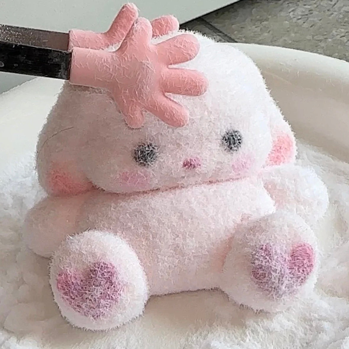 Handmade Silicone Rabbit Bunny Stress Relief Squishy Toy