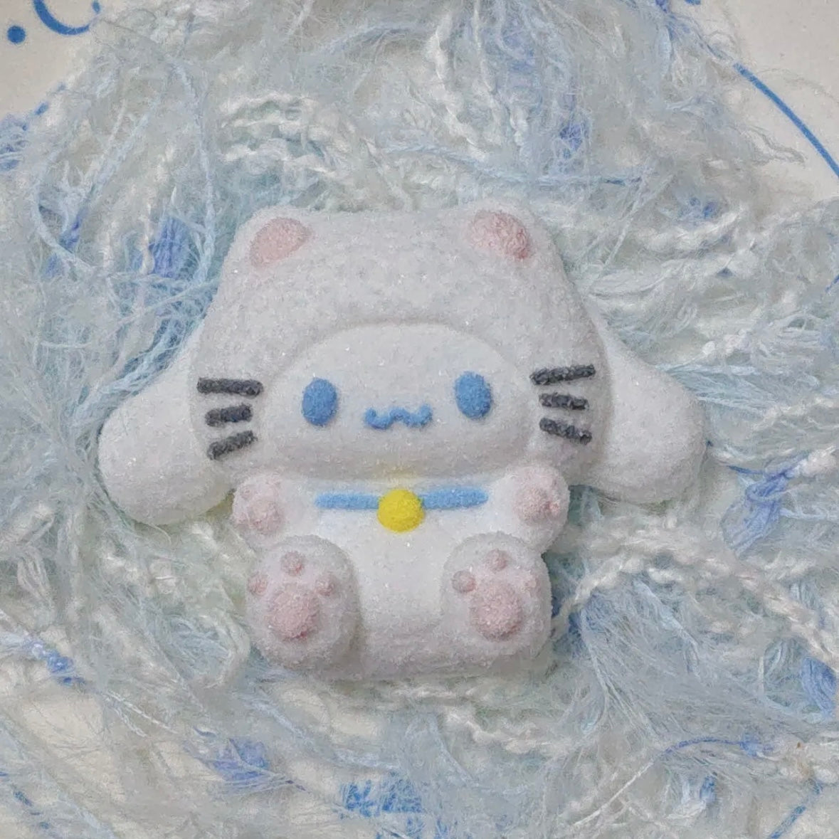 Handmade Kitty Cat with Hat Taba Squishy Toy