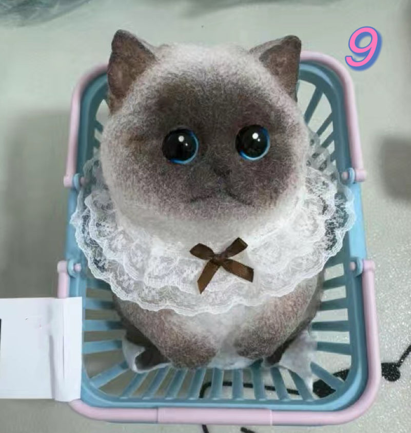1000g Handmade Silicone Cats Stress Relief Taba Squishy Toy
