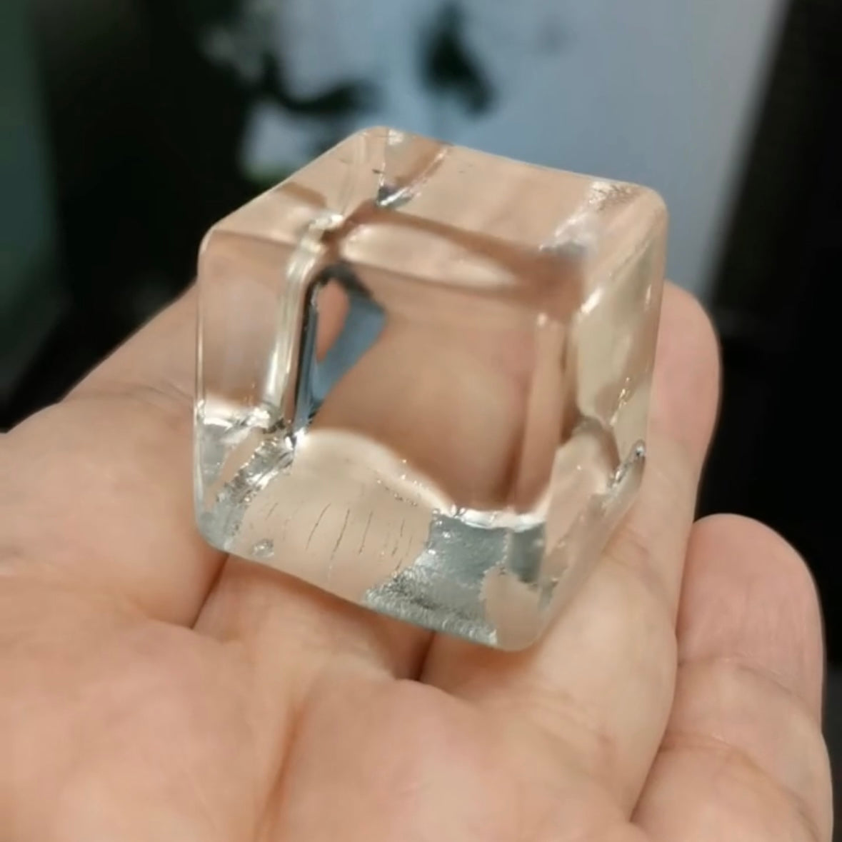 Handmade Transparent Cube Ice Squishy Toy (20g/Cube Ice)