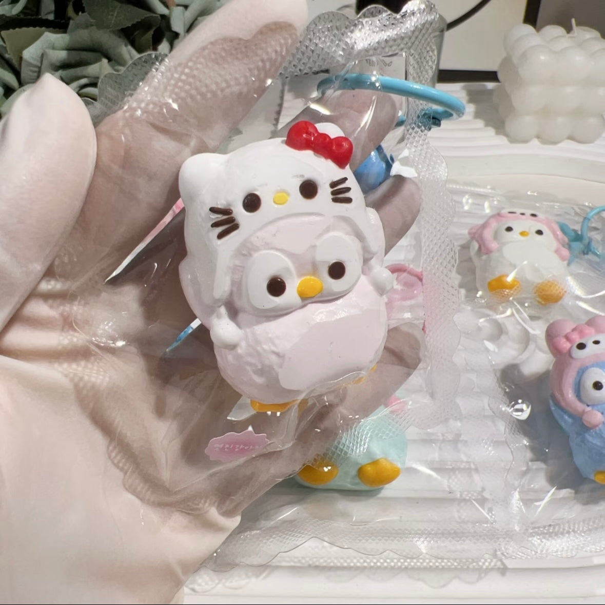 Handmade Mini Penguin Taba Squishy Toy