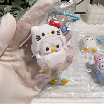 Handmade Mini Penguin Taba Squishy Toy