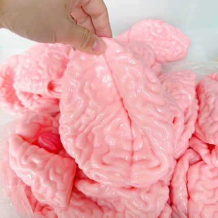 Pink Brain Stress Ball Skin