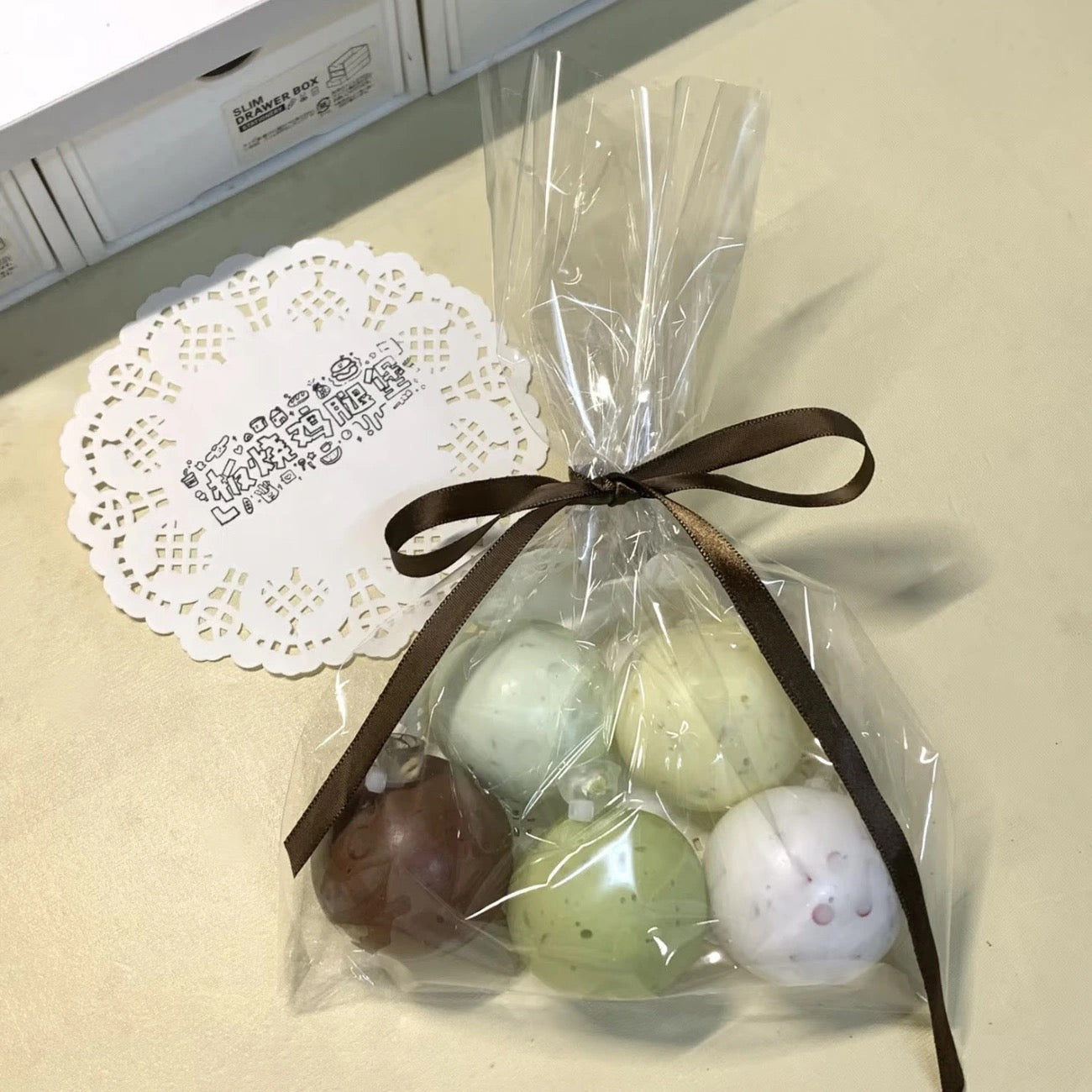 5pcs 4cm Mini Handmade Stress Balls