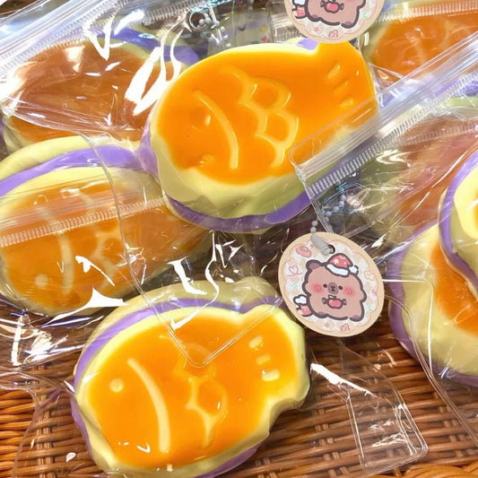 Handmade Silicone Taiyaki Fish Stress Relief Squishy Toy