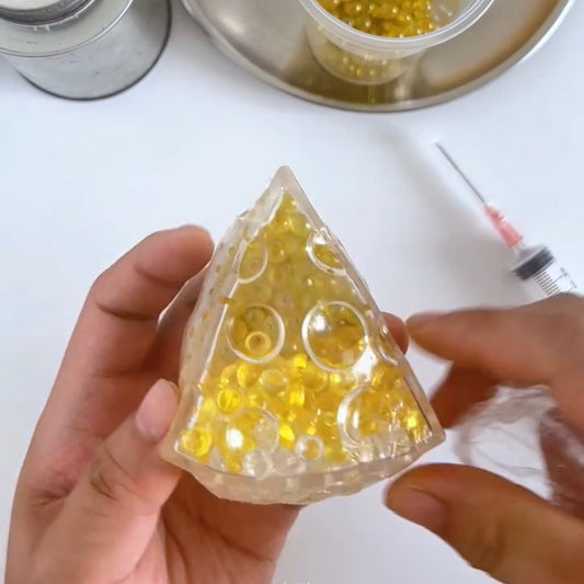Cheese Handmade Stress Balls