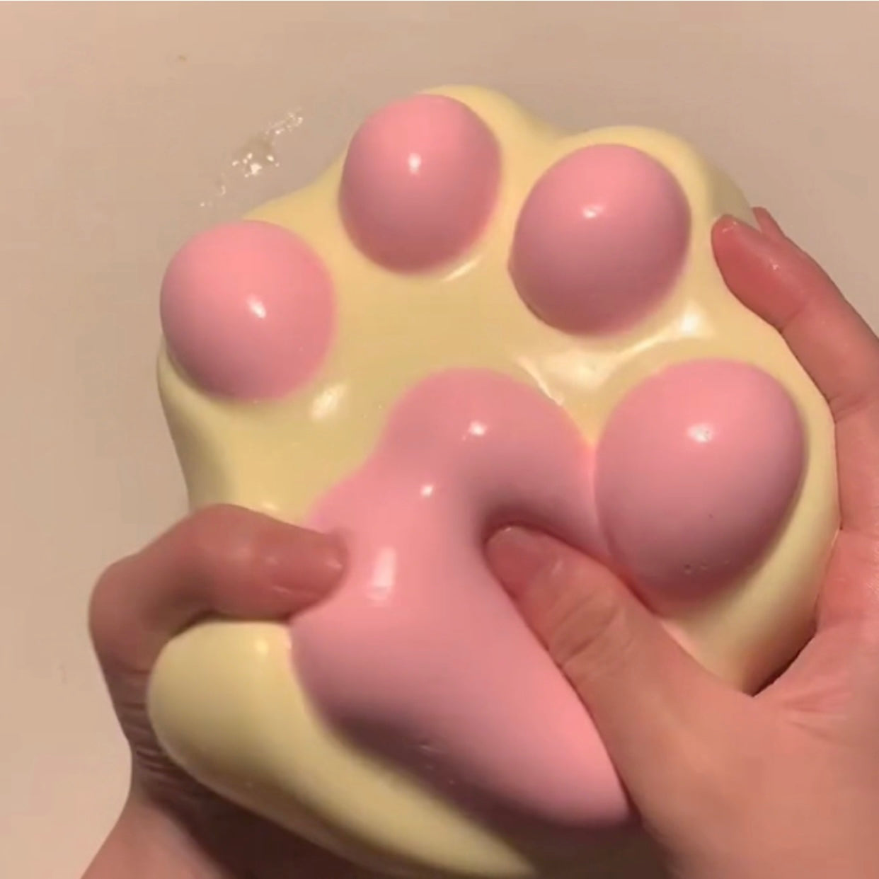 800g Big Cat's Paw Handmade Silicone Squishy Toy