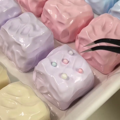 Handmade Silicone Cube Stress Relief Squishy Toy