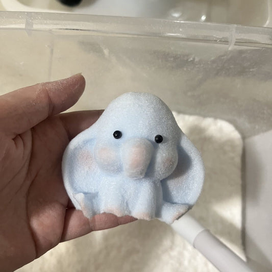Blue Elephant Taba Squishy Toy