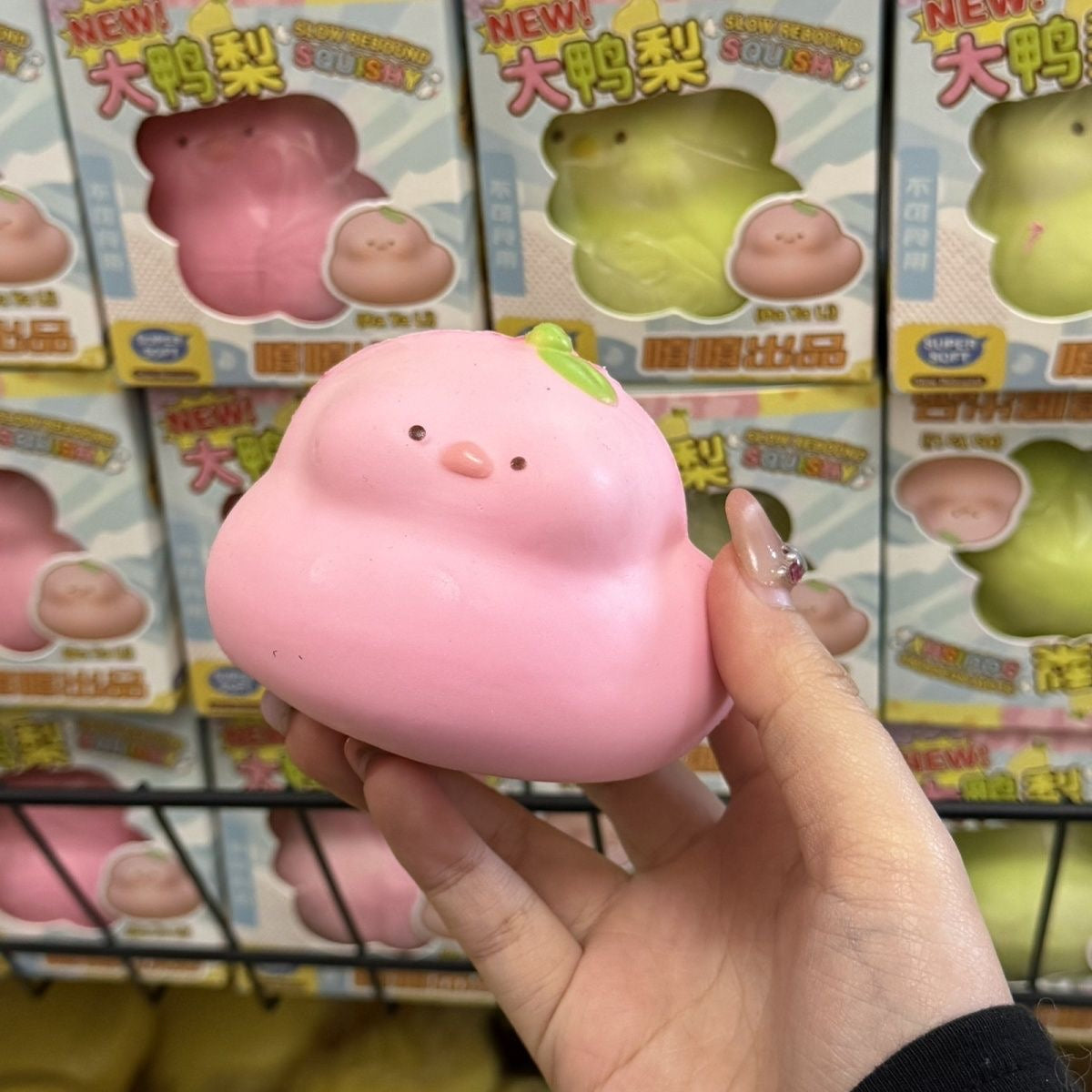 Slow Rising Squishy Pear Stress Relief Decompression Toy