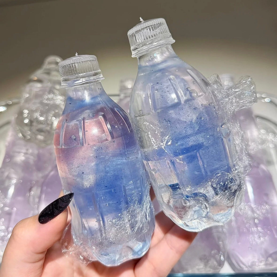 Handmade Strawberry / Blueberry Sparkling Water Stress Ball