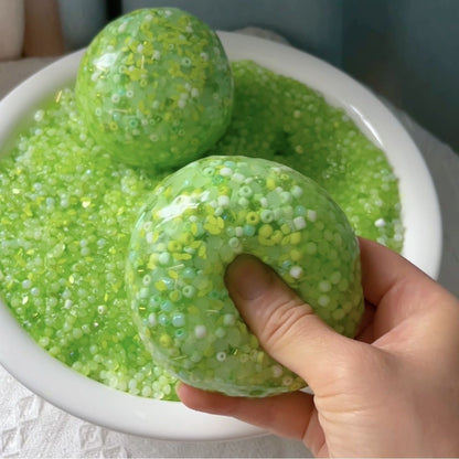Green Beads Stress Ball